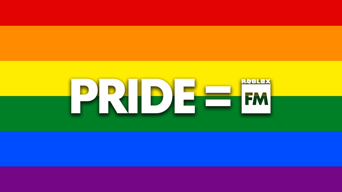RBXFM_Official's tweet image. Happy Pride Month! ❤️🧡💛💚💙💜
#RobloxFM #RobloxRadio #Roblox