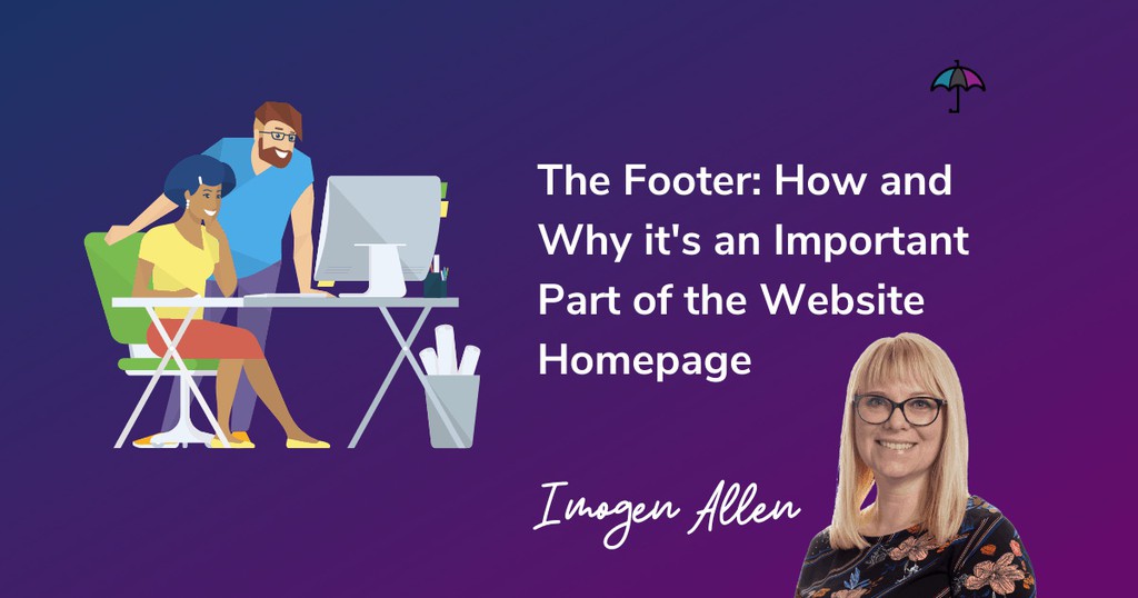 umbrelladigita1's tweet image. The Footer: How and Why it’s an Important Part of the Website Homepage: bit.ly/3uvWYpi

#Websitehomepage #buildingawebsite