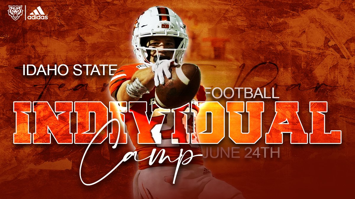 ◾️◾️◾️BENGAL NATION◾️◾️◾️

JOIN US FOR AN INDIVIDUAL CAMP!

🗓️JUNE 24TH, 2021
📍<a href="/isu_holt/">ICCU Dome</a> /// @IdahoStateFB 
⏰8:30AM CHECK-IN!!
💻REGISTER HERE⤵️⤵️⤵️
docs.google.com/forms/d/e/1FAI…

#FearTheRoar /// #22AMBUSH