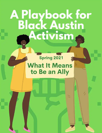 Adisa Communications unveiled its Spring 2021 edition of the Playbook for Black Austin Activism in May! This season's Playbook is dedicated to George Floyd. It focuses on how to effectively be an ally and co-conspirator on behalf of BIPOC communities. buff.ly/3carLBN