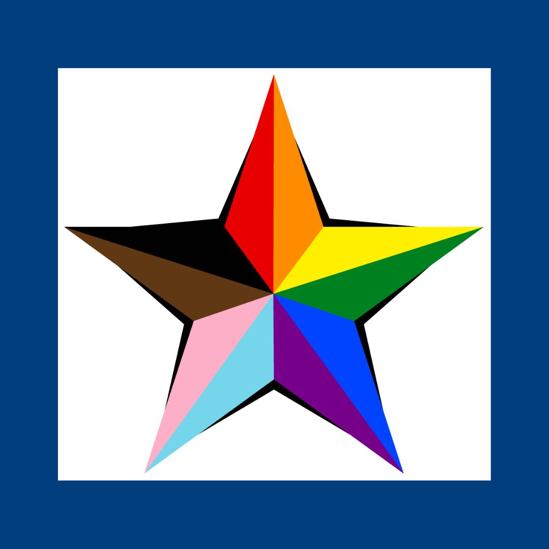 TheBlueStars's tweet photo. Happy #PrideMonth! https://t.co/9Gzf5jEq4V