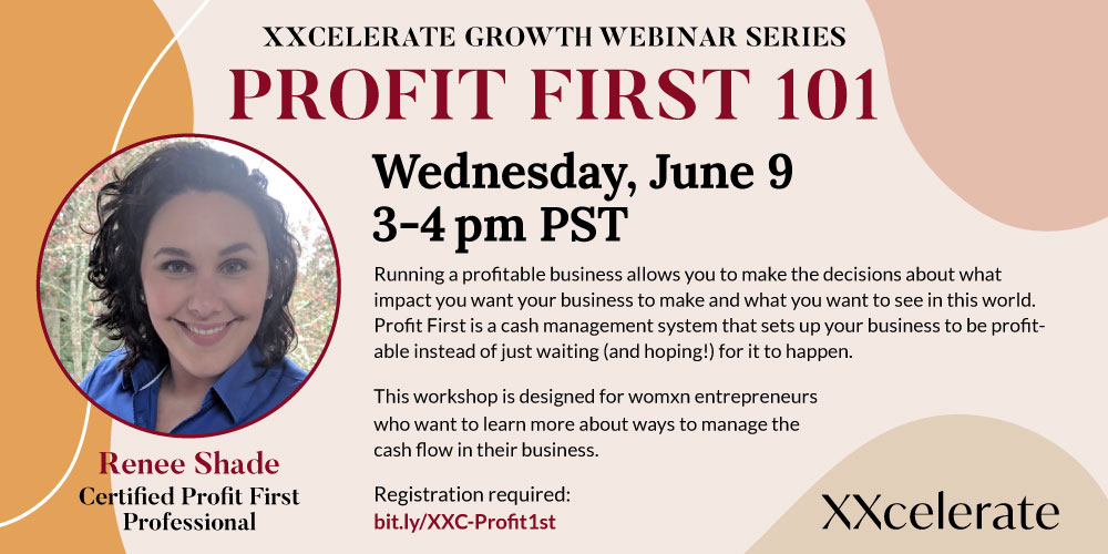 xceleratewomen's tweet image. Back by popular demand, @reneebshade will be leading the Profit First 101 workshop on June 9th. Register NOW to secure your spot. Sign up here 👉👉👉lnkd.in/gQ6bUD5
