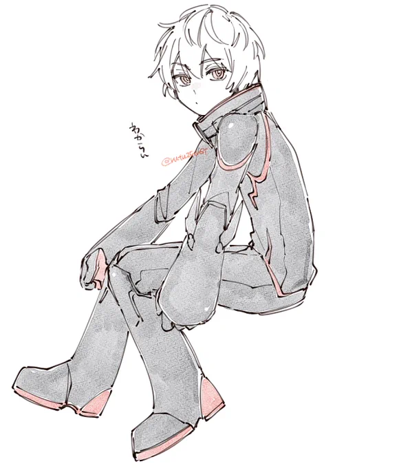 遊真の黒トリ姿好き 