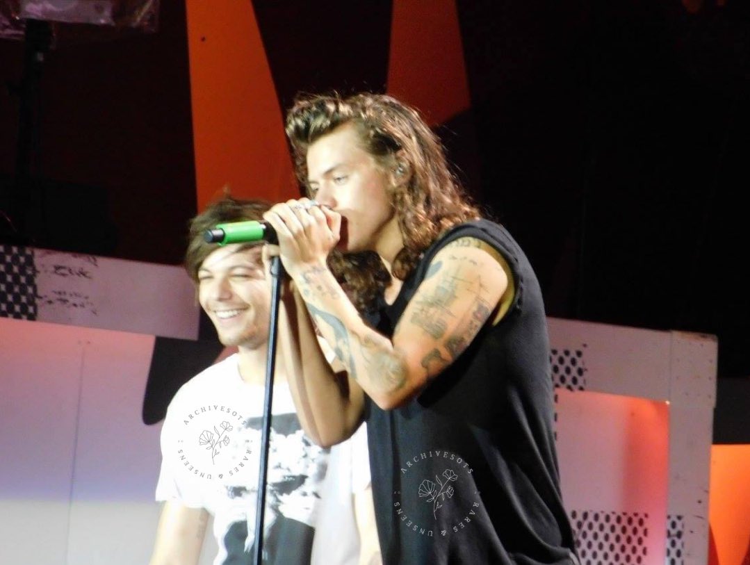 Another unseen of Harry and Louis on this day!