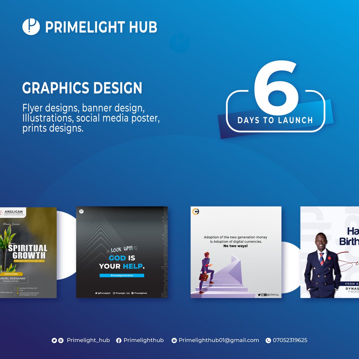 Primelight_Hub's tweet photo. Guess what Guys😃😃
WE ARE OFFICIALLY LAUNCHING....
The next few days, we will make you familiar with the services that we render😊
We're committed to bringing you the best of what you want..
#OfficialLaunch
#PrimeLight
WE'RE PRIME LIGHT https://t.co/nT3NEz7HPo