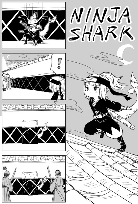 Ninja Shark #gawrt 