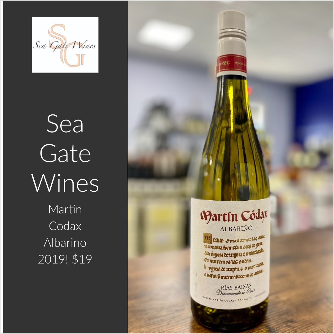 FlyingFishFreep's tweet photo. Summer's Heating Up! Chill Down With Great Wine! - https://t.co/ydqQ9AcWR3

Martin Codax Albarino 2019! $19 

Click the link for more information!! https://t.co/HhojtFmVSP