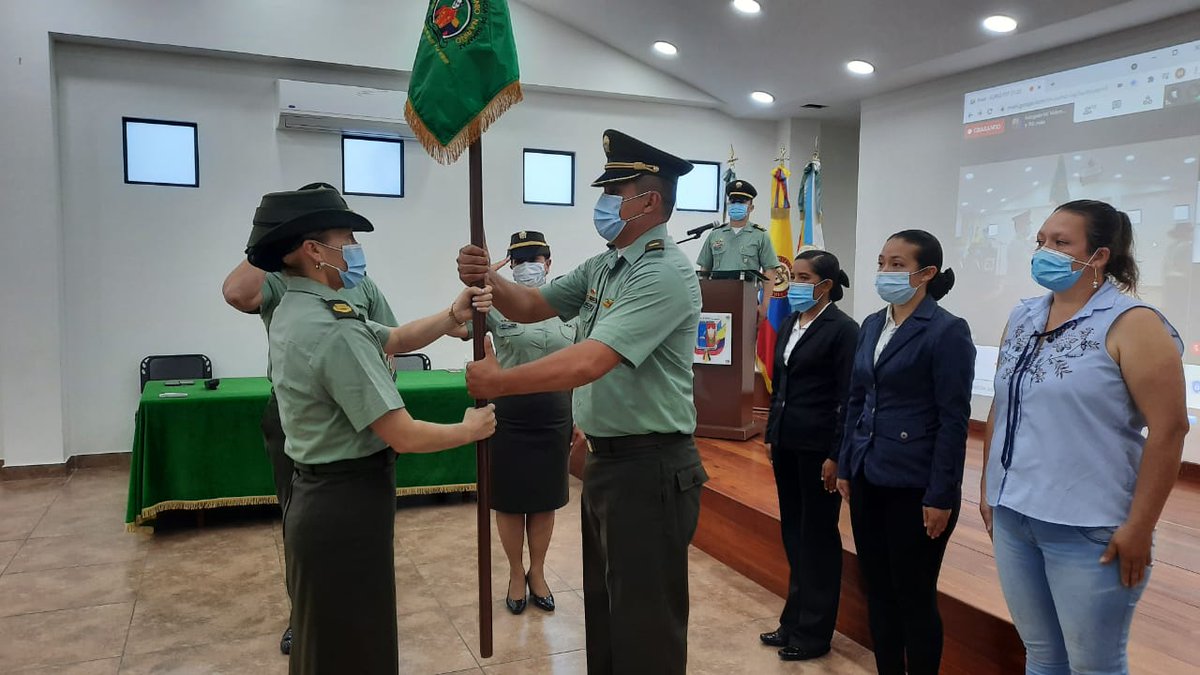 SaliRoCa2021's tweet photo. Recibimos la nueva generación de Policías que serán formados integralmente para contribuir a la construcción de la convivencia y la Paz. #ESSUM https://t.co/V1aijdrSg1