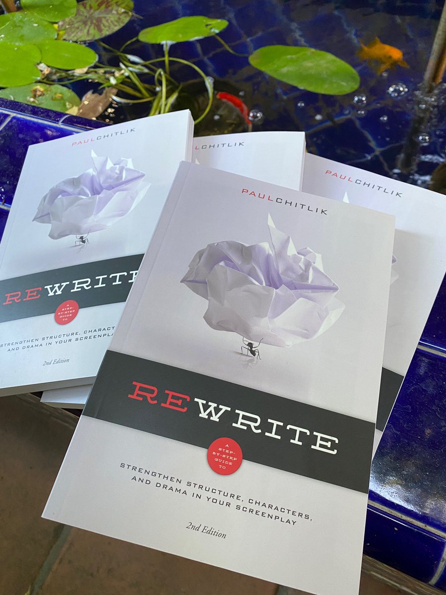 Need even more incentive to enter this year’s competition?! 

Anyone who enters/entered their script from May 26 to our final deadline June 15 will be in the running to win REWRITE courtesy of our wonderful sponsor Michael Wiese Productions. So get your dang scripts in!