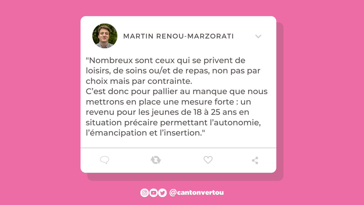 CantonVertou's tweet photo. [Parole au candidat] @Mrenoumarzorati  "Nombreux sont ceux qui se privent de loisirs, de soins ou/ et de repas, non pas par choix mais par contrainte...." https://t.co/i5cOZ659SQ