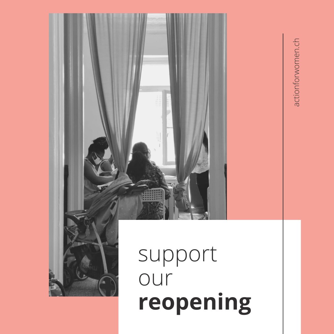 Action4WomenCH's tweet photo. Last week, we had a soft reopening after operating in lockdown mode.

It will take wisdom, caution, and flexibility as we continue our reopening process in the months to come. 

Every follow, like, share, and donation will help us reach our goal.

https://t.co/lH9zD0tDxS https://t.co/NdCp57L2zt