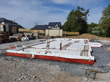 koresystem's tweet photo. A great day to install KORE's Insulated Foundation System. 

ICF low-energy build with Pat Doran Construction in Co. Dublin. 
Underfloor heating installation today, steel tomorrow, concrete on Thursday

🚄Speed
🛠️Reduced costs
🏡Low U-values

See more- 
https://t.co/RoXrHQHb7p https://t.co/OAfVQXDDNs