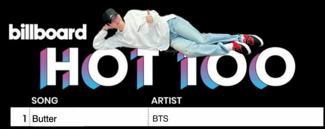jjgukwoo's tweet photo. valio la pena las desveladas haciedno stream😋💜
BTS PAVED THE WAY
#Butter1onHot100 
@BTS_twt https://t.co/S1ZSoPHPee
