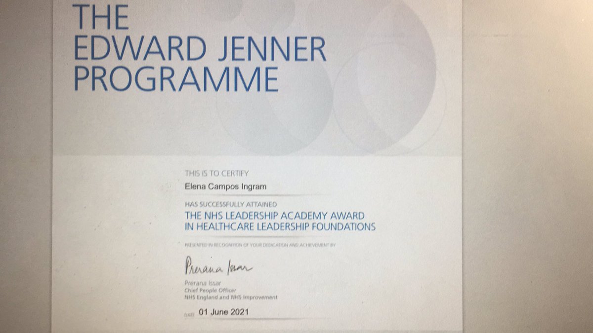 ECamposHealth's tweet photo. Some work achievements to celebrate this week! Received my first individual hummingbird award nomination and an NHS Leadership academy award in healthcare leadership foundations! Feeling incredibly valued and motivated @NHSscw @NHSLeadership https://t.co/eiMOHfGDVc