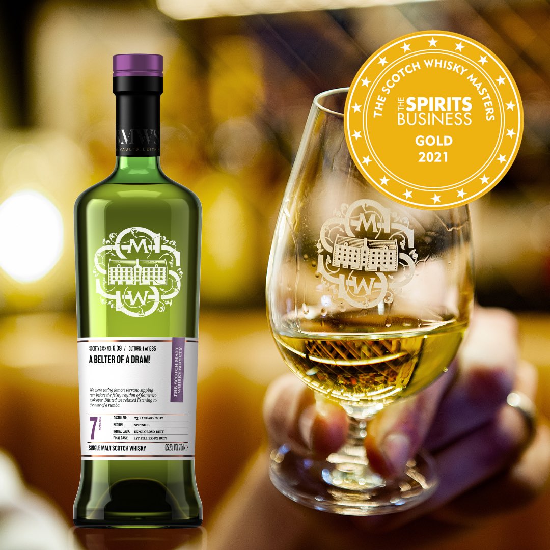 SMWS Canada 🥃 (@smwscanada) on Twitter photo Well will you look at that? A gold medal from <a href="/spiritsbusiness/">The Spirits Business</a> Scotch Whisky Masters Awards for 6.39 “A Belter of a Dram” from our March Outturn. It sold quickly when we released it but two remain: one <a href="/kegncork_edm/">Keg n Cork Liquor</a> and one @TheStrath. Then that’s it, it’s gone for good! #SMWS Well will you look at that? A gold medal from <a href="/spiritsbusiness/">The Spirits Business</a> Scotch Whisky Masters Awards for 6.39 “A Belter of a Dram” from our March Outturn. It sold quickly when we released it but two remain: one <a href="/kegncork_edm/">Keg n Cork Liquor</a> and one @TheStrath. Then that’s it, it’s gone for good! #SMWS