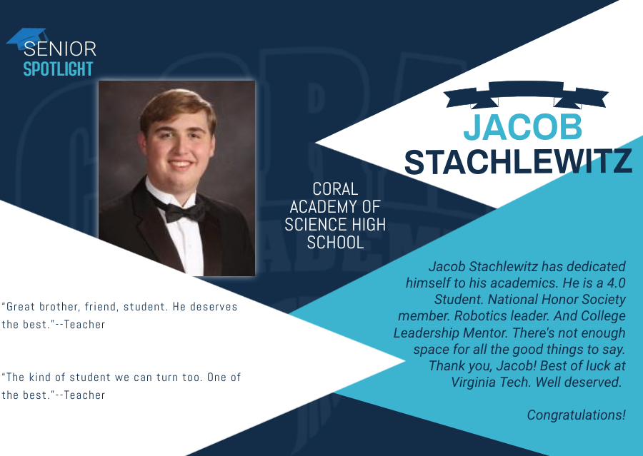 Congratulations and best of luck!
#CASHS #SeniorSpotlight #Classof2021 #Falcons