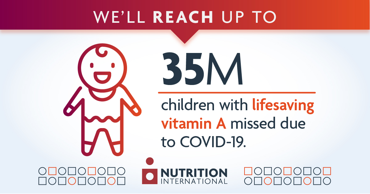 Nutrition International (@nutritionintl) on Twitter photo Nutrition International, with funding from <a href="/CanadaDev/">Development Canada</a>, is launching an emergency response initiative to boost #VitaminA supplementation coverage in some of the highest-need countries in #Africa where it has been disrupted due to #COVID19. #COVID19Nutrition bit.ly/3vxwbuf Nutrition International, with funding from <a href="/CanadaDev/">Development Canada</a>, is launching an emergency response initiative to boost #VitaminA supplementation coverage in some of the highest-need countries in #Africa where it has been disrupted due to #COVID19. #COVID19Nutrition bit.ly/3vxwbuf