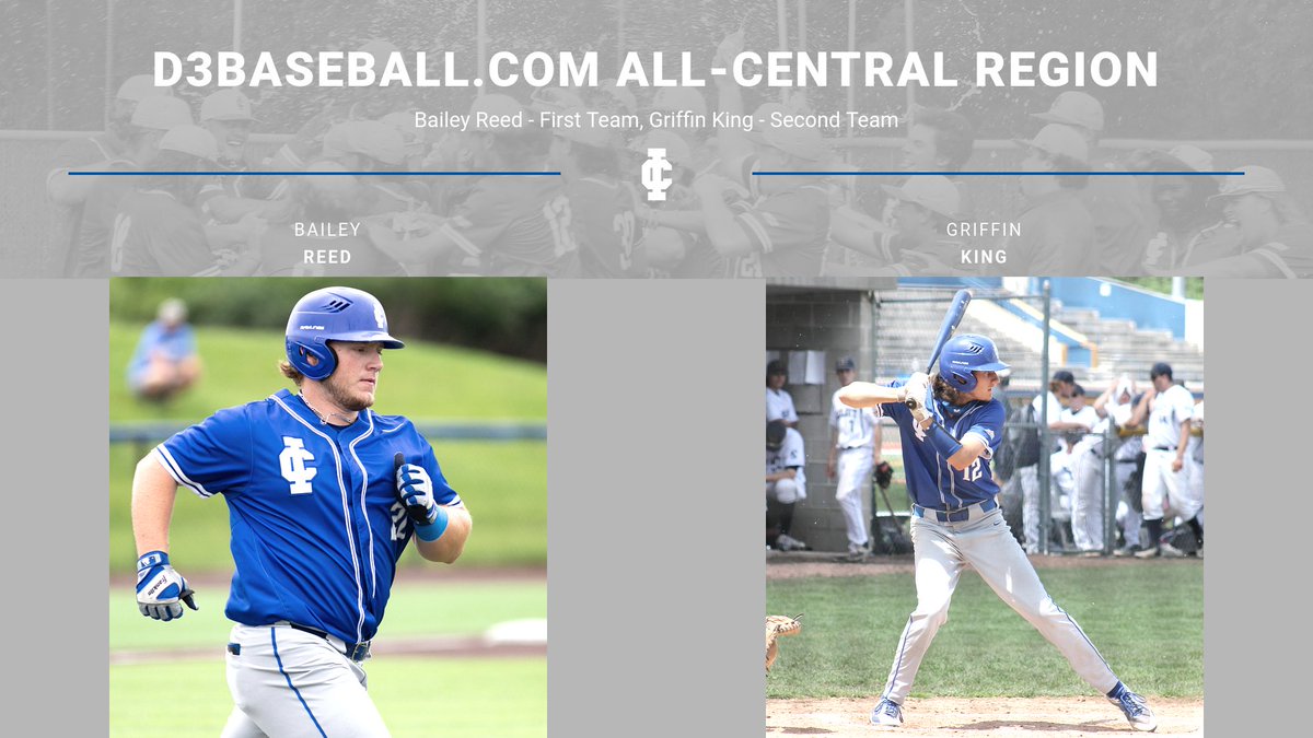 IC_Athletics's tweet photo. BB| Congratulations to Bailey Reed and Griffin King on receiving https://t.co/gSF52XJ8yU All-Central Region honors. #GoBlueboys #ICAthletics
https://t.co/iPjKpSVWGp https://t.co/tOnAoLfHxx