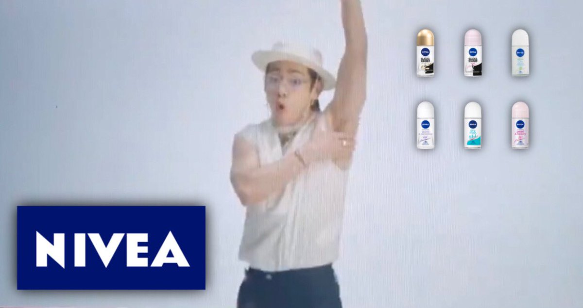 kim taehyung for nivea