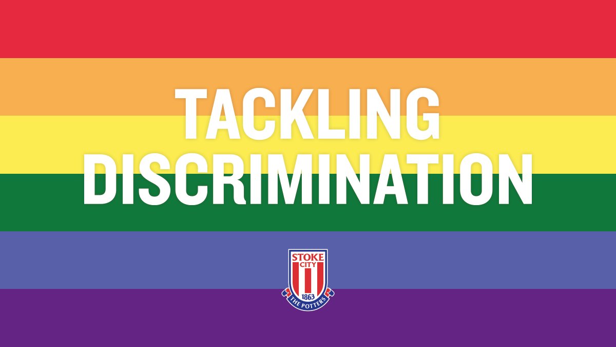 stokecity's tweet photo. π³οΈβπ We endorse the principle of equality and strive to ensure that everyone who wishes to be involved will be treated fairly and with respect.
#TacklingDiscrimination | #PrideMonth2021 | #SCFC π΄βͺοΈ https://t.co/O2QkVmK3c3