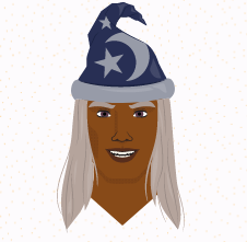 NatC_03's tweet photo. @nftsmart @AvaStarsNFT She is Amy! An evil sorceress who with her potions and concoctions turns all people who commit crimes into animals, that was her way of saving the world and keeping all the inhabitants of the planet calm.-✨🧙♀️@AvaStarsNFT @nftsmart #AVASTARSTIME By: Nat#1847 ✏️ https://t.co/aHMfvv0g5f