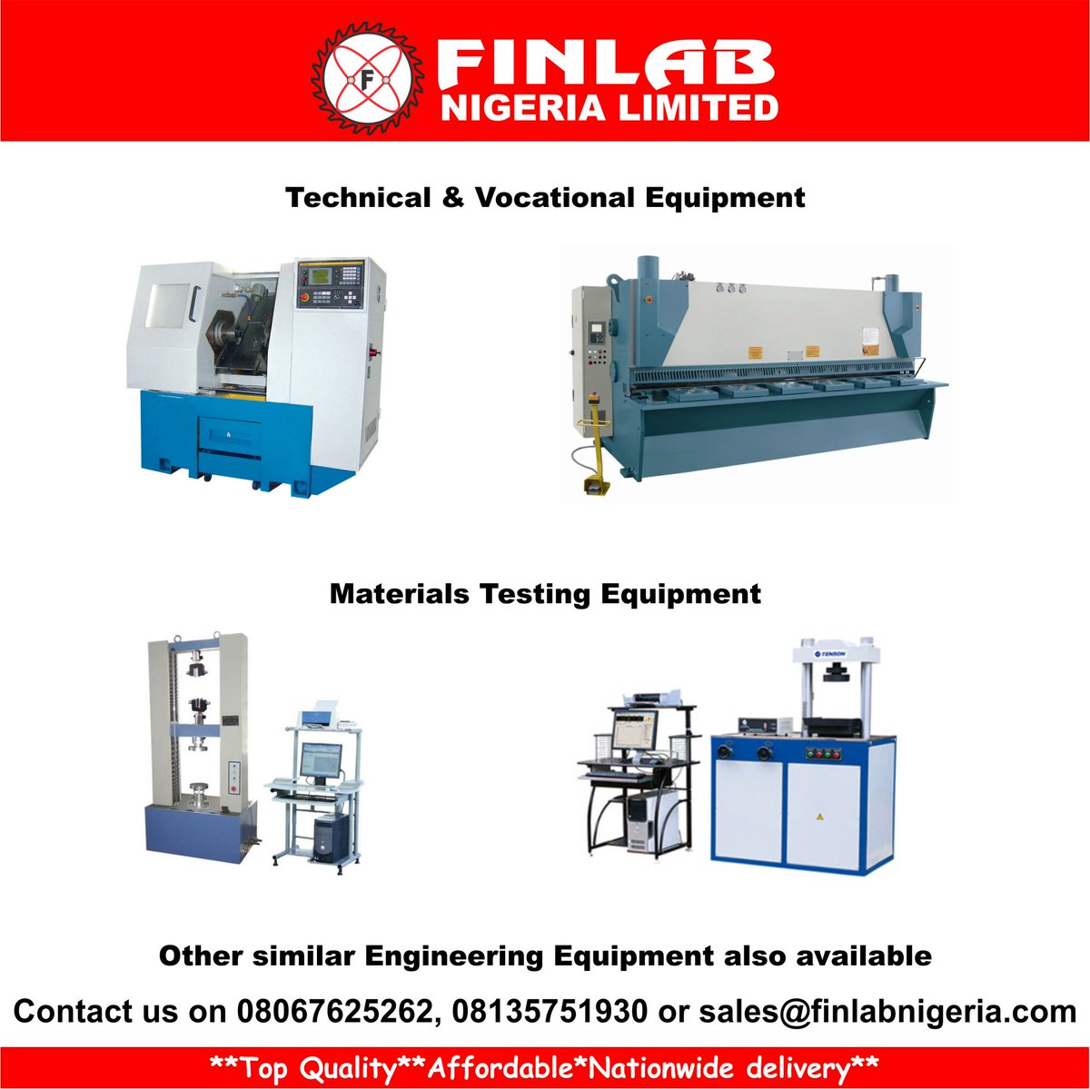 Top Quality and affordable Equipment. #technicalequipment #vocational #vocationalschool #MaterialsTesting #engineering #vocationalequipment #materialstestingequipment