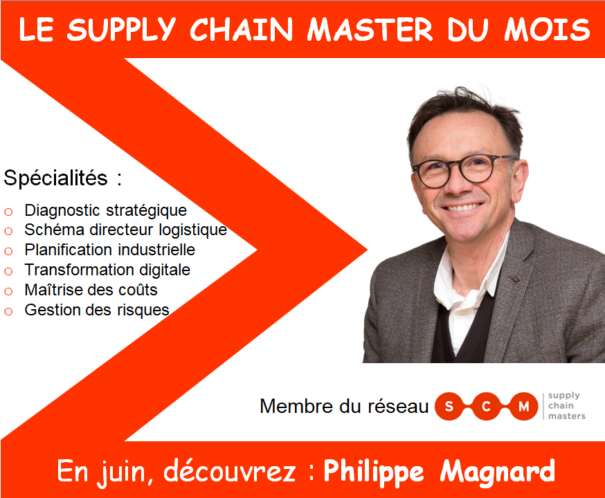 Nous vous présentons notre Supply Chain Master du mois : Philippe Magnard, expert en Supply Chain Management et en excellence opérationnelle. Découvrez son profil ici :
👉 linkedin.com/feed/update/ur… 
 
#supplychain
#supplychainmanagement
#transformationdigitale
#auditSupplyChain
