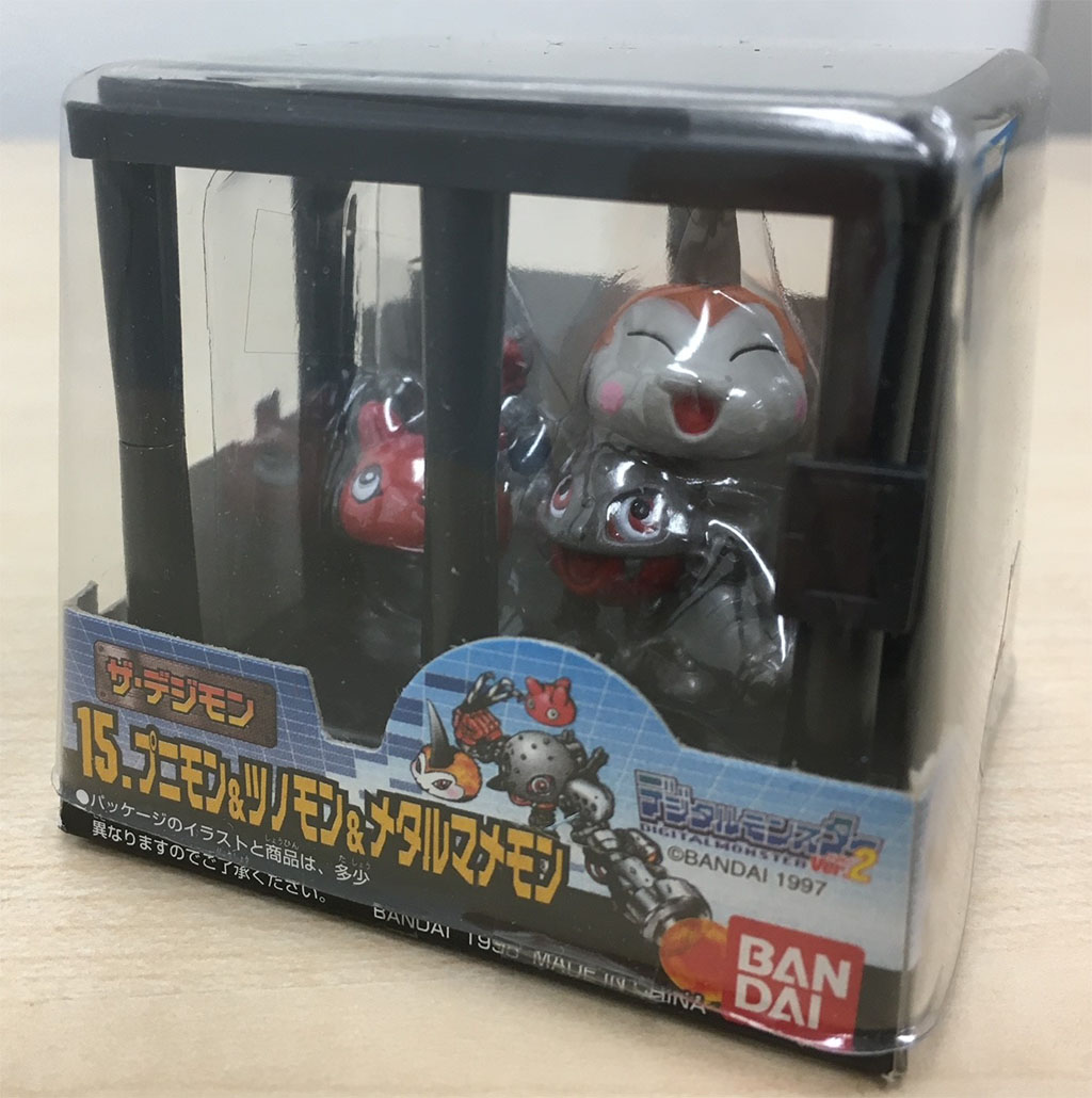 今日の『ザ・デジモン』 プニモン&ツノモン&メタルマメモン ギロモン