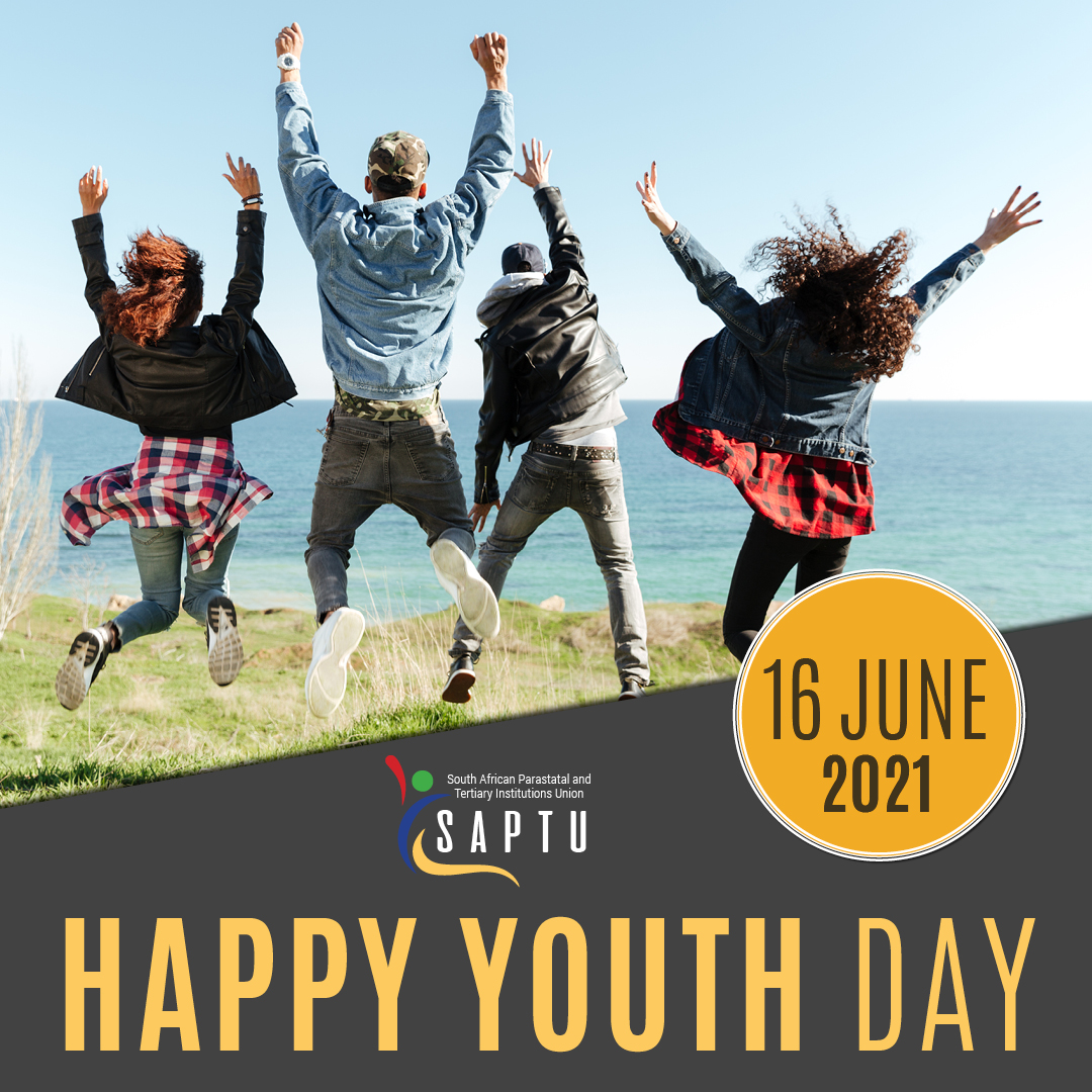 saptunion's tweet image. "You were given this life, because you are strong enough to live it!" To the youth of South Africa, take pride and be strong enough to live your life!

news24.com/news24/SouthAf…

#SAPTU #tradeunion #employees #labour