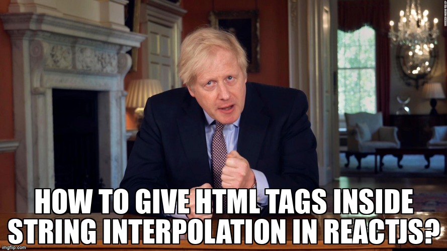 overflow_meme's tweet image. How to give html tags inside string interpolation in reactjs? stackoverflow.com/questions/6799… #stringinterpolation #reactjs