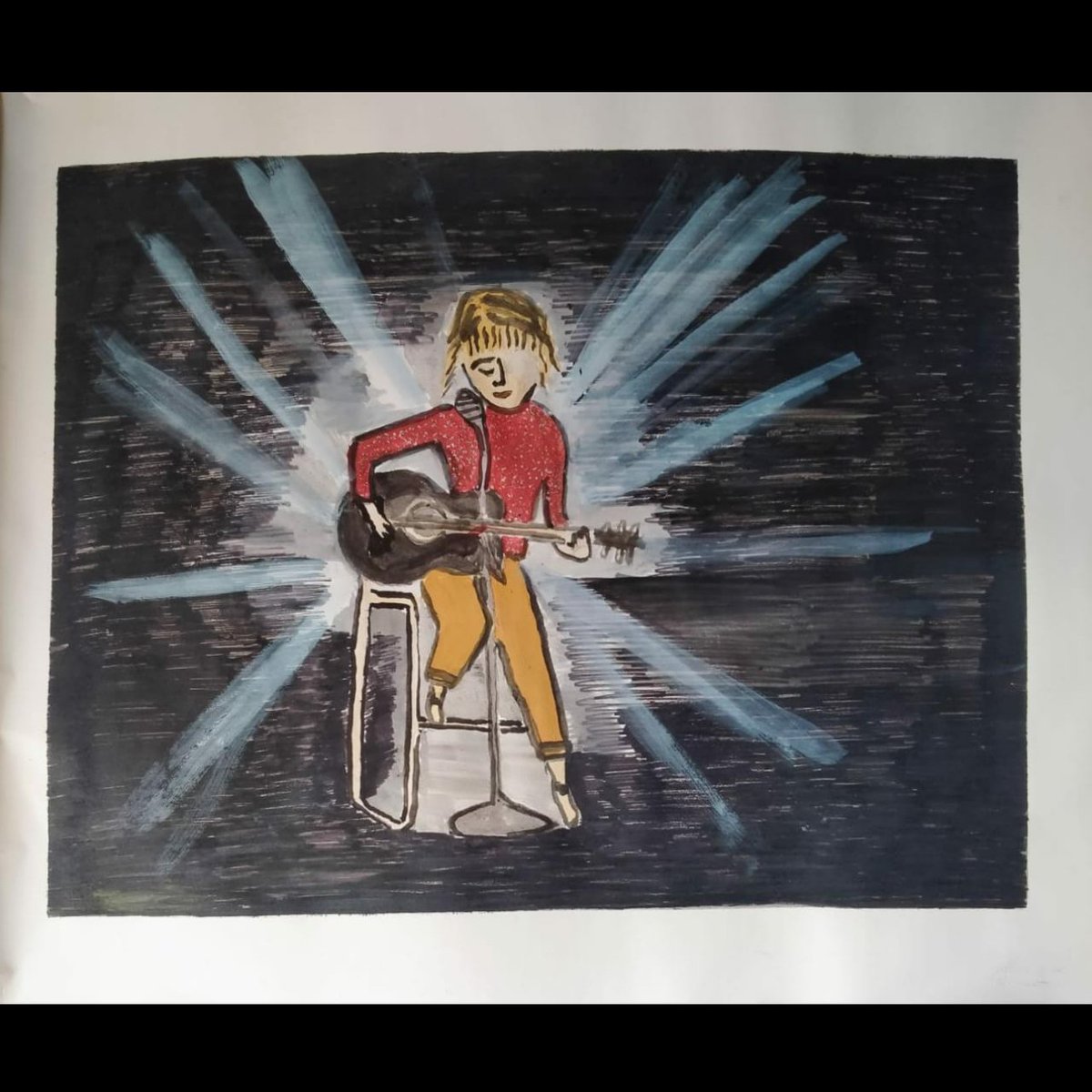 Taylor,my painting and drawing doesn't look as real as your picture. But my love for you definitely is ❤️❤️. I love you Taylor. ❤️ <a href="/taylorswift13/">Taylor Swift</a> <a href="/taylornation13/">Taylor Nation</a> 
This is my first tweet. 
Love you taylor ❤️
Take care and stay safe
From 
Swiftie
#Swifties  #TaylorSwift  #Betty