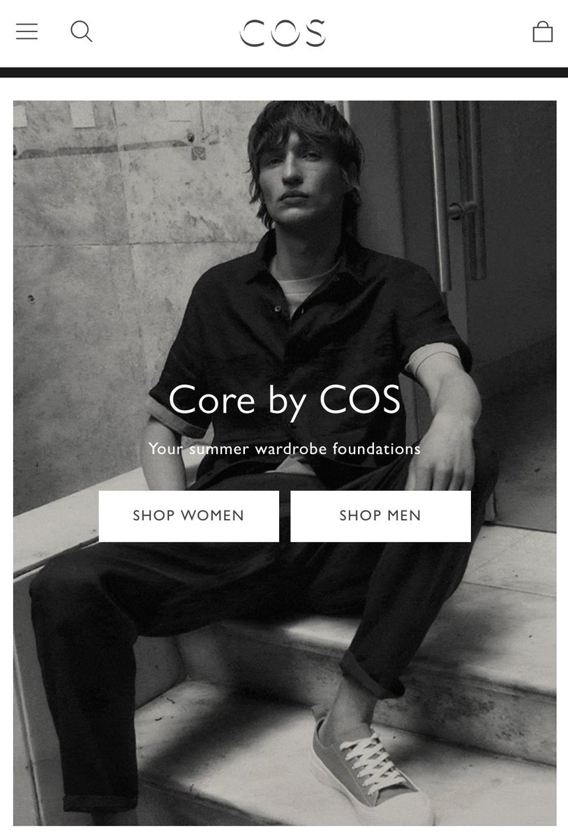 the brand COS implies there's a SIN and TAN