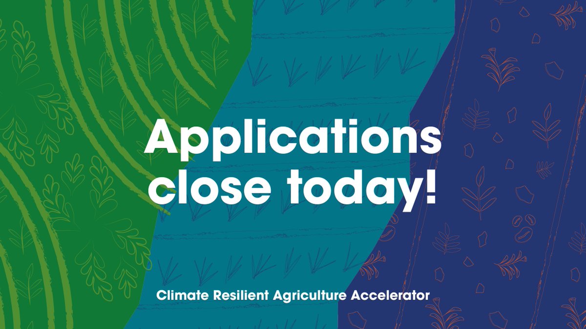 AcumenAcademy's tweet image. ⏰ Only hours left to apply for our Climate Resilient Agriculture Accelerator! ⏰ 

Apply below to join a community of agriculture innovators in India and develop the skills and connections needed to scale your business. 🚀
bit.ly/3mIeZyJ