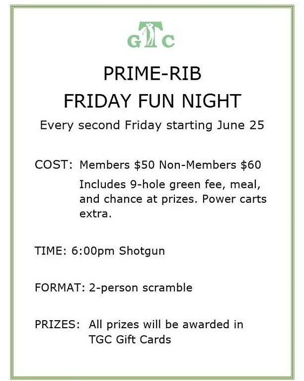 Call into the shop at 403-223-2951 to sign up for Friday Fun Nights before all the spots are taken!
#Golf #funnight