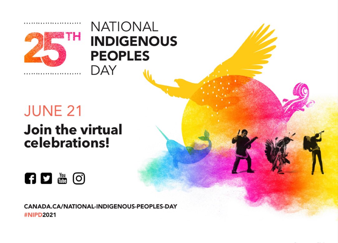 Canadians celebrate National Indigenous History Month to honour the history, heritage and diversity of Indigenous peoples in Canada. #nihm2021 #stc2021