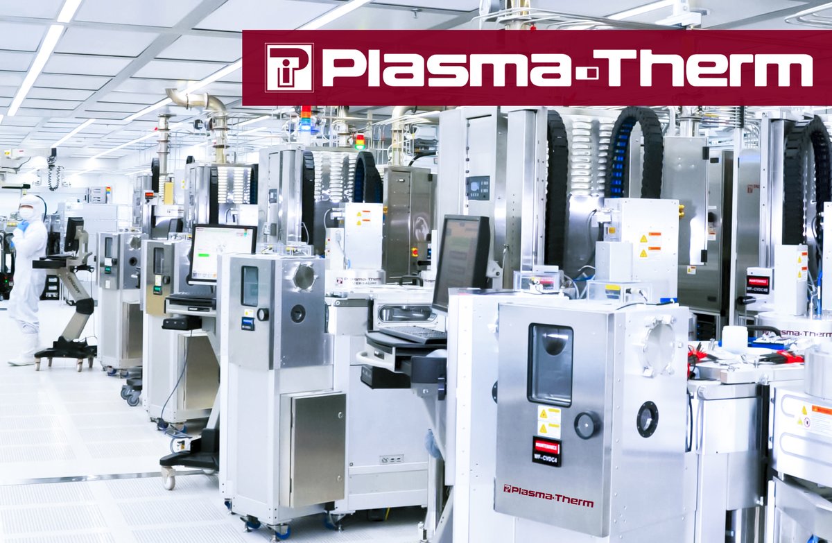 PlasmaThermLLC's tweet photo. Our VERSALINE systems are installed in a wide range of facilities from R&amp;D to high volume production: https://t.co/N9FOFW6u8V #PlasmaTherm #VERSALINE #PlasmaEtch #PlasmaDeposition #PlasmaEtching #Semiconductor #MEMS #Nanofabrication #Semiconductors #Etch #PECVD #HDPCVD #ICPRIE https://t.co/AyoeZOQnKl