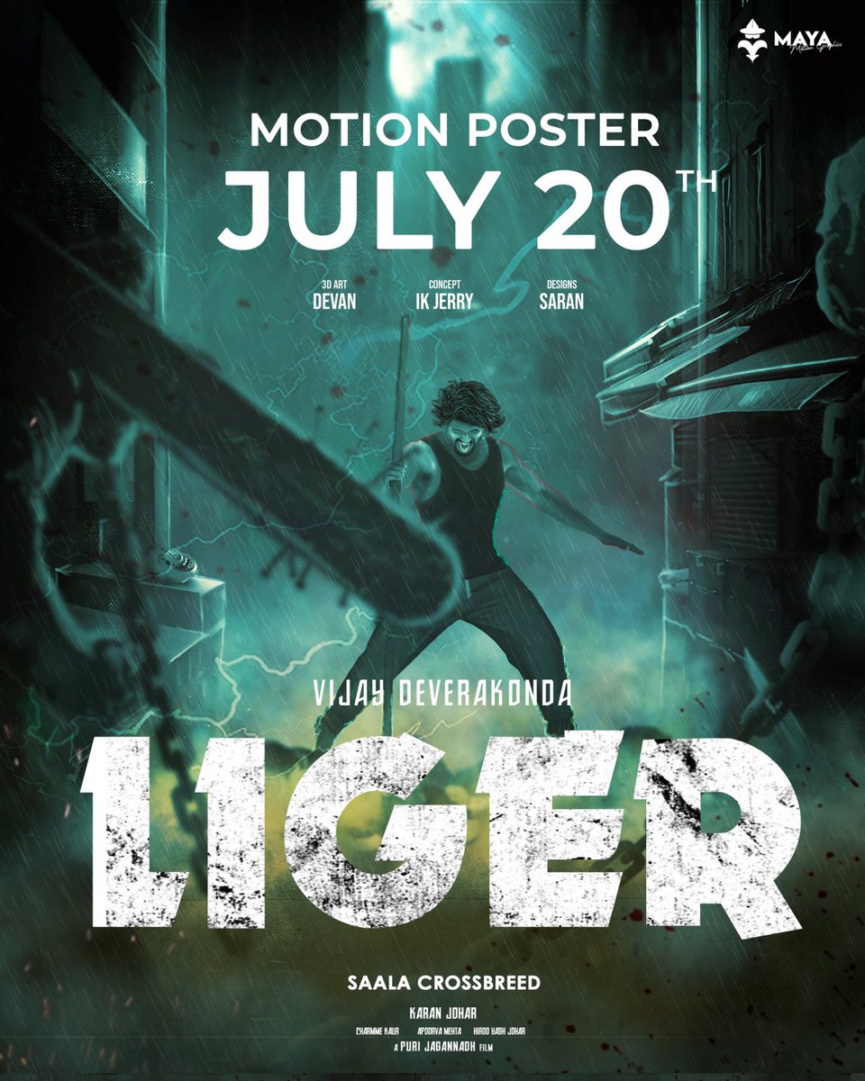VDMemes_'s tweet photo. Rowdies :)
Get Ready For Another Fanmade Stuff Of #Liger
From @Ikjerry_offl Concepts !
FanMade Motion Poster Video Will Be Revealed On July 20Th
#LigerMotionPosterFL
@TheDeverakonda #VijayDeverakonda https://t.co/Ng1DGabG4P