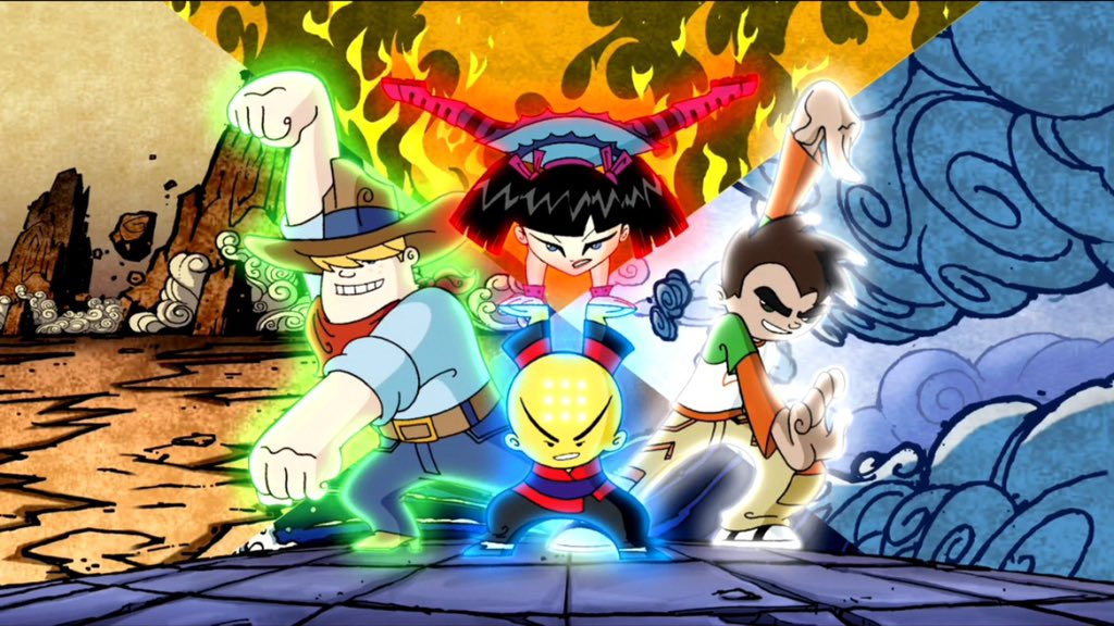 TrapDragonZ's tweet photo. If you could bring back any old cartoon with new episodes what would it be? I’ll start with Xiaolin Showdown 😌👍🏽

#BringItBack https://t.co/0PLirCSGmu