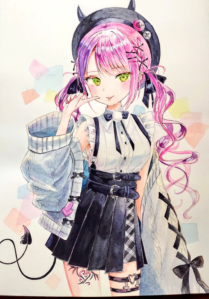 固定用 透明水彩で描いてます 絵描きさんは必ずフォロバします ٩ ๑o ねり伊呂波 のイラスト 固定用 透明水彩で描いてます 絵描きさんは必ずフォロバします ٩ ๑o ねり伊呂波 のイラスト