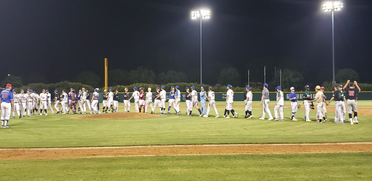 FINAL: West 7, East 1

Commanding performance by the West, as they score 7 unanswered runs to cruise to victory in the NTHSBCA all-star game. <a href="/MarcusBaseball/">Marcus Baseball</a>'s Hunter Teplanszky named MVP after going 2/2 with a home run.