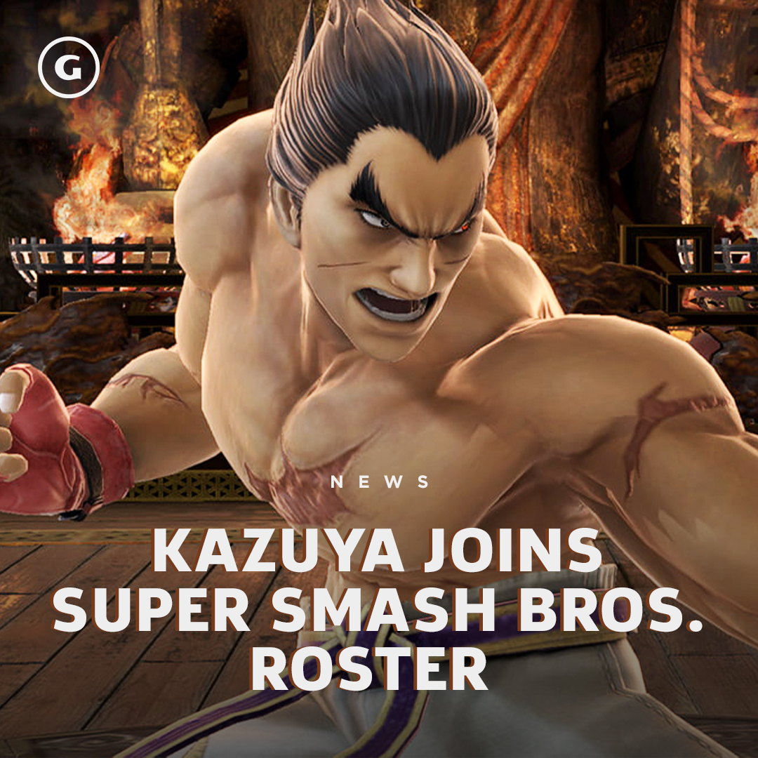 Kazuya Mishima from Tekken Joins Super Smash Bros. Ultimate as DLC