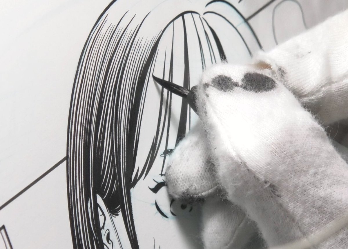 見事なカラーインクでの彩色 ひとクセあるけど魅力的な女性主人公を描き続ける柏木ハルコ先生 漫勉neo Togetter