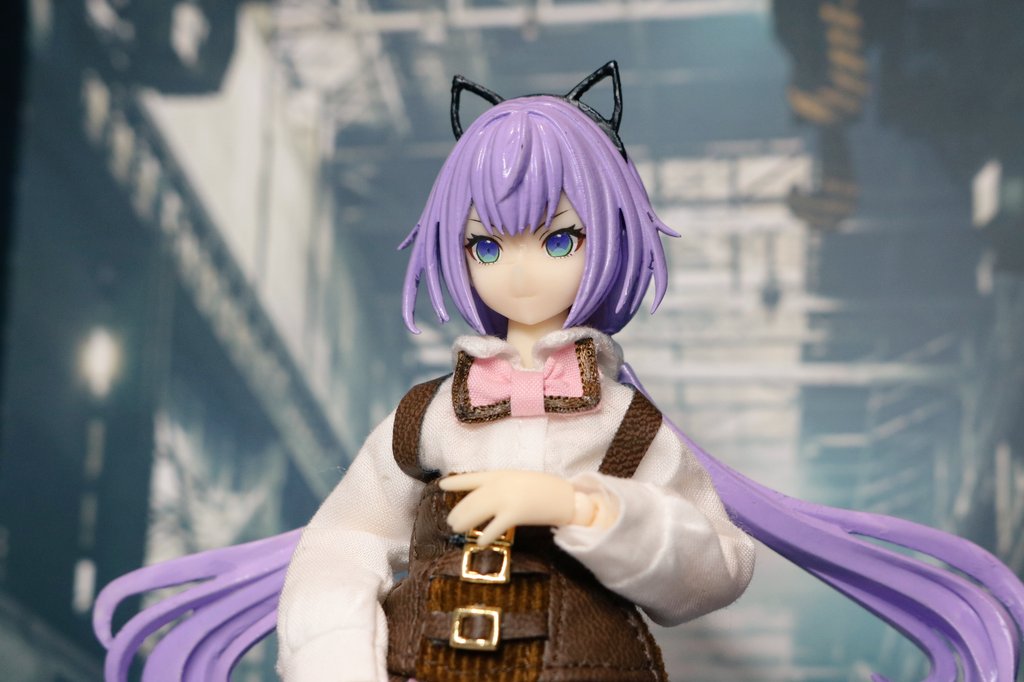 戸田・エウラリア・琴陽(ことひ) ヘッドパーツセット 1/12 カラーレジンキャストキット フィギュア用アクセサリ アサルトリリィ×私立ルドビコ女学院 POP UP SHOP限定 ランペイジ/アゾン AKG19にて購入させて頂いたACT-kNife(@heppoco_seijin)さんの戸田
