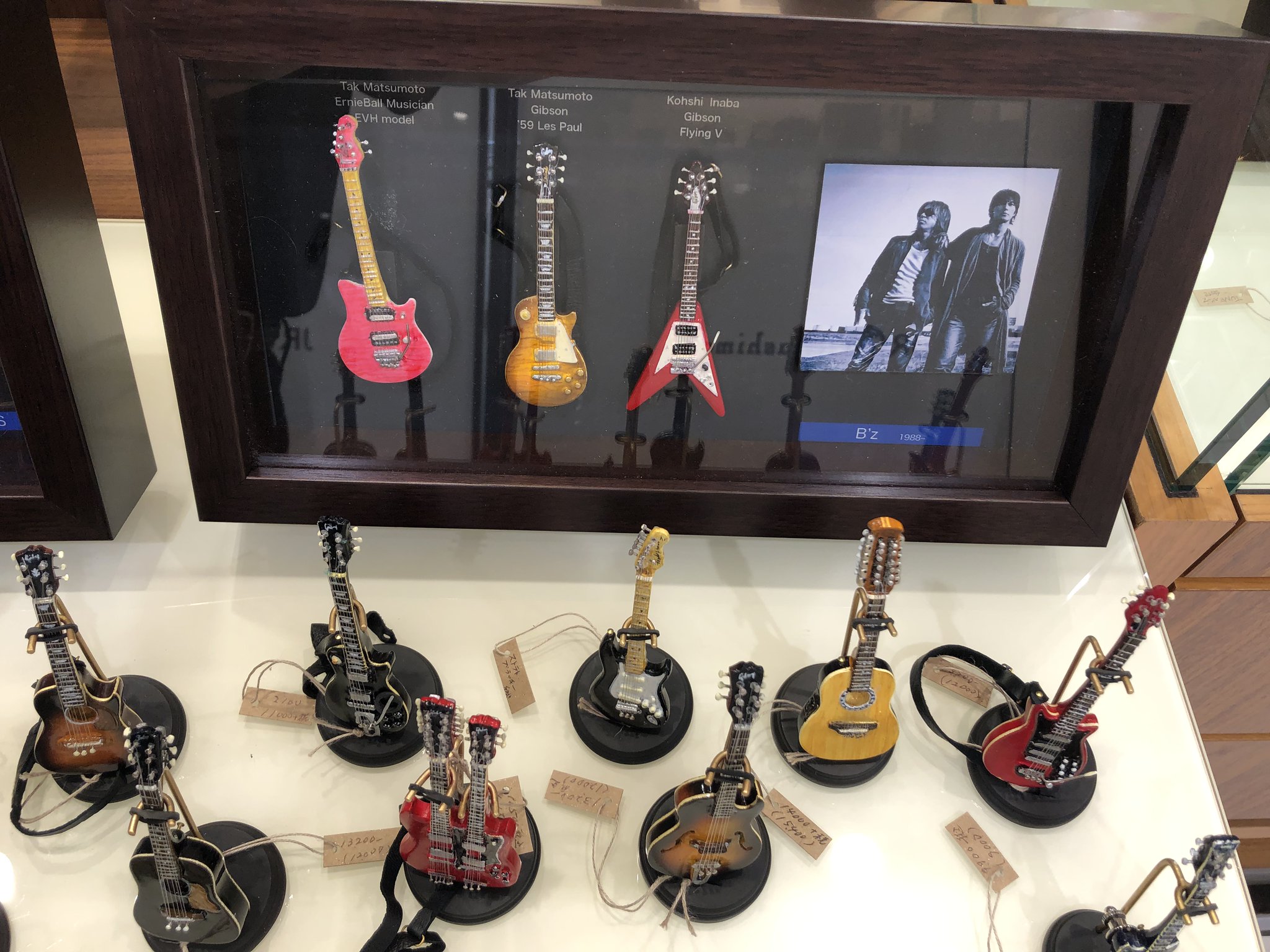 モズライト ベンチャーズ モデル　ミニチュアギター　吉田和則 ハンズ名古屋店 on X: 
