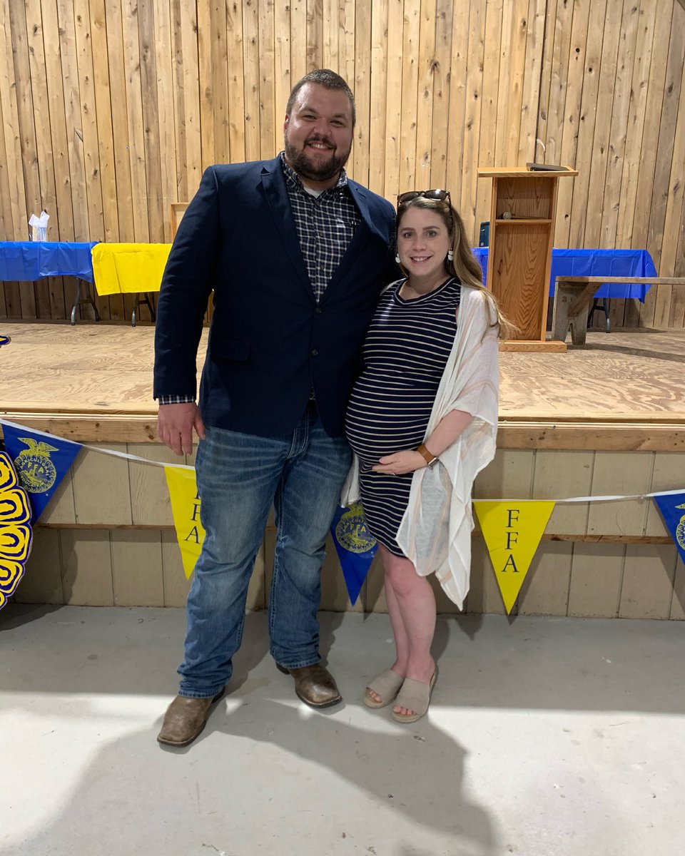 MrLeasure's tweet photo. Largest McGuffey FFA senior class ever and a very special  class to me. I can honestly say I will truly miss all of you God Bless all of you and good luck with your next steps in life! Remember there is always a seat in the Ag shop for you @McGuffeyHS #mcgffa #mcgffafamily https://t.co/QvS6FTlMpl