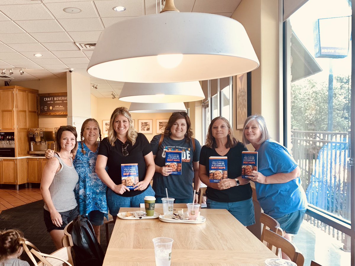 RISD Book Club— Day 2. Thanks for inspiring such great conversations <a href="/ManuelScott/">Dr. Manuel Scott</a> #Evenonyourworstday #RobinsonISD