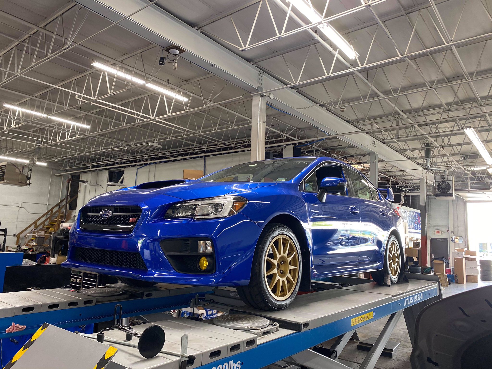 Subaru rally sale suspension