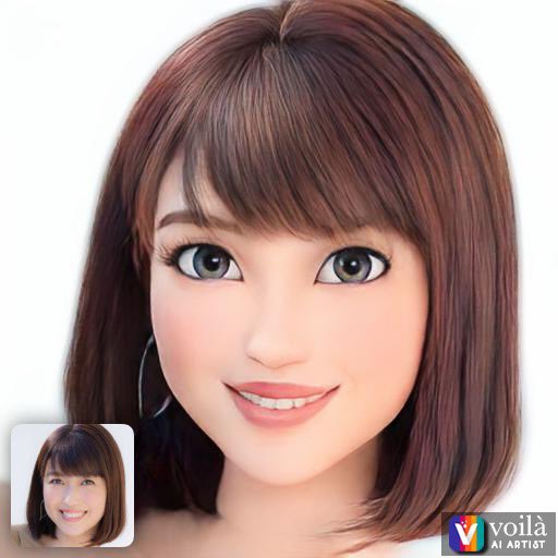 新妻聖子 ディズニーアニメ風に写真を加工できる Voila Al Artist という無料アプリが楽しすぎる 美化というかデフォルメが過ぎるけど楽しい そして息子の写真でやるとめちゃくちゃ可愛く仕上がって本当に楽しい