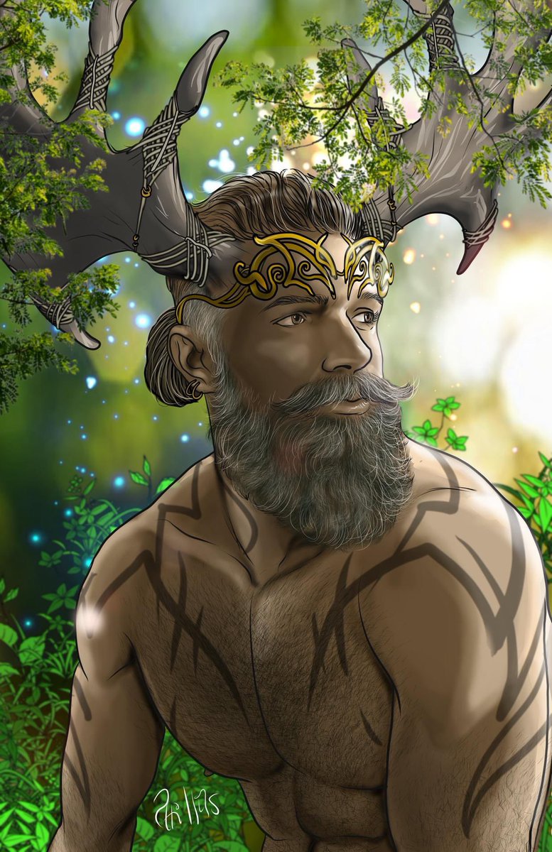 The horn to God, #JosephPhillips #JoePhillipsArt #Art #Magical #MagicArt