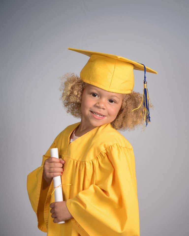 My baby girl got a mini diploma today! Let me tell you the days are long but the years are short. #Graduation2021 #ClassOf2033